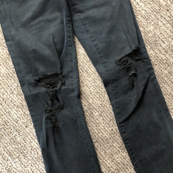 Agolde Sophie Hi Rise Distressed Skinny Jeans - Picture 3 of 5